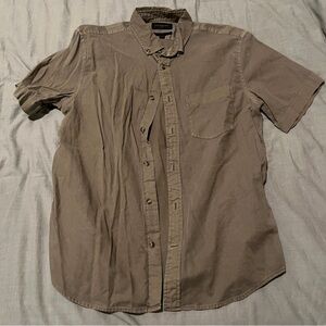 Banana Republic Green Button Down Shirt